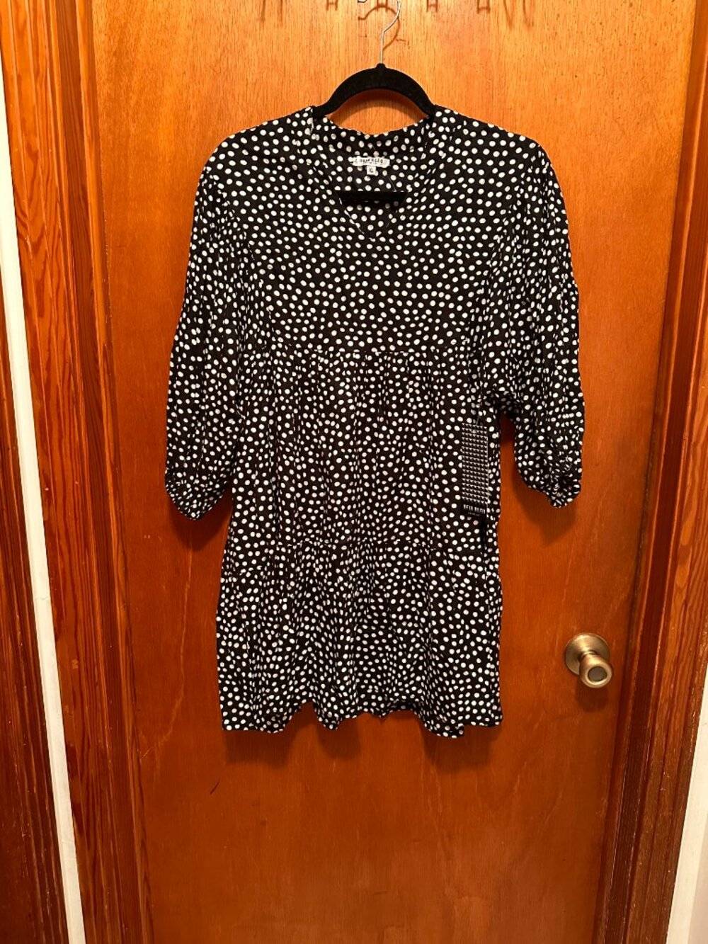 NWT Deja Bleu empire waist mini dress size XL